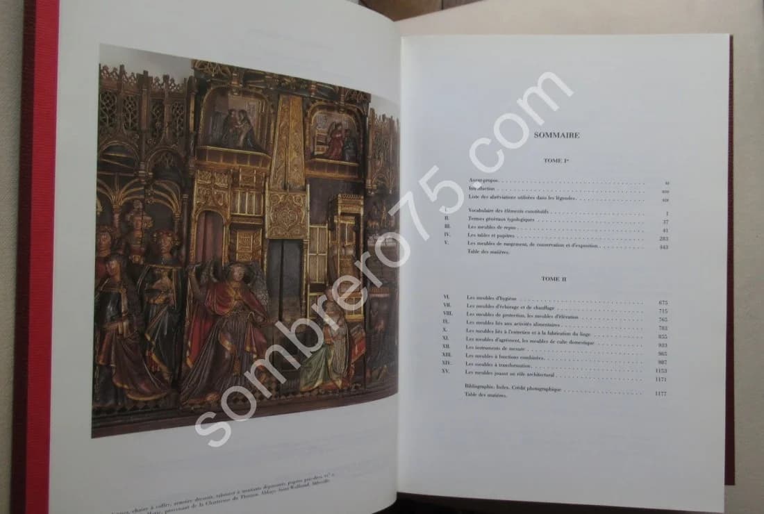 Le Mobilier Domestique Vocabulaire Typologique - 2 Tomes - Image 7