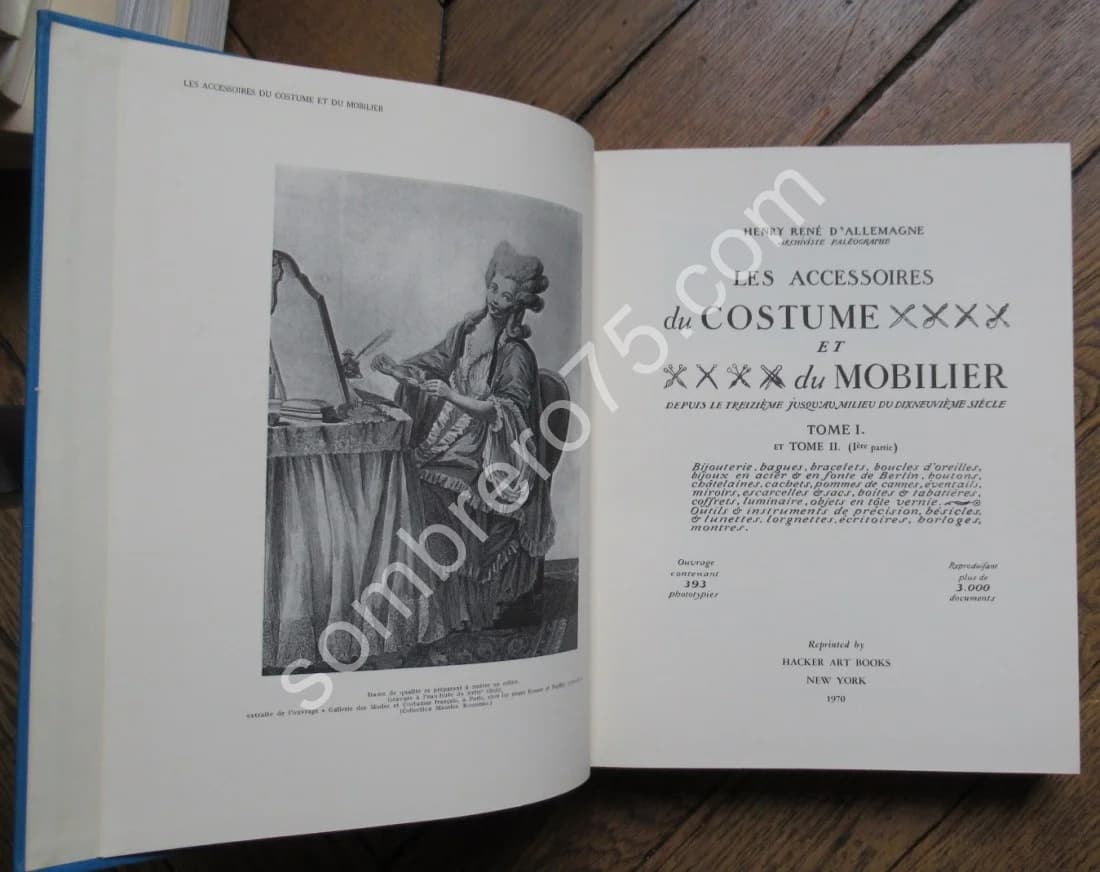 Les Accessoires du Costume et du Mobilier - 2 Tomes - Image 2