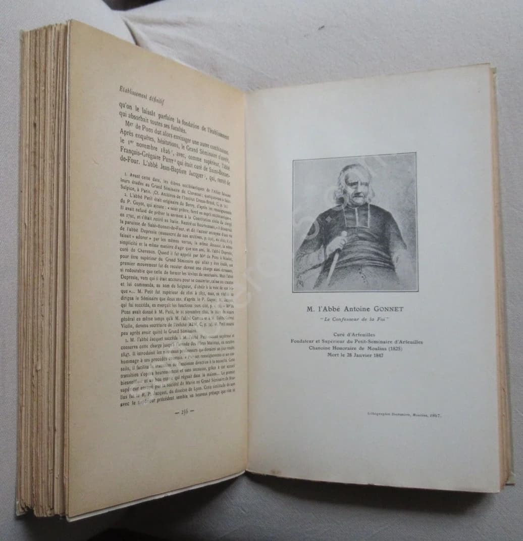 L'Evêché de Moulins projeté sous l'Ancien Régime (1788-1790) J. CLEMENT - Image 4