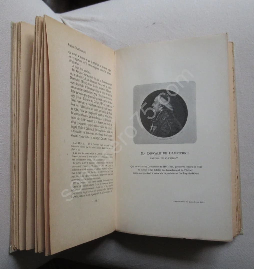 L'Evêché de Moulins projeté sous l'Ancien Régime (1788-1790) J. CLEMENT - Image 6
