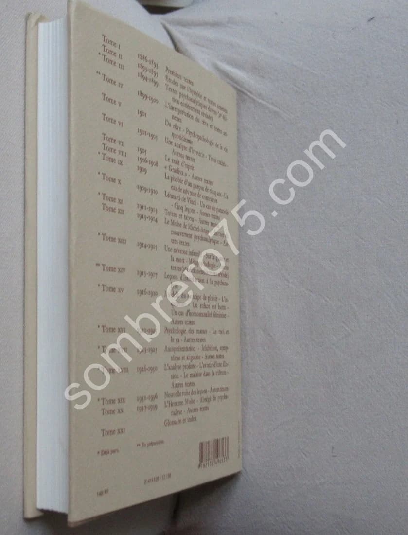 Oeuvres Complètes Psychanalyse IX 1908-1909 - Image 4