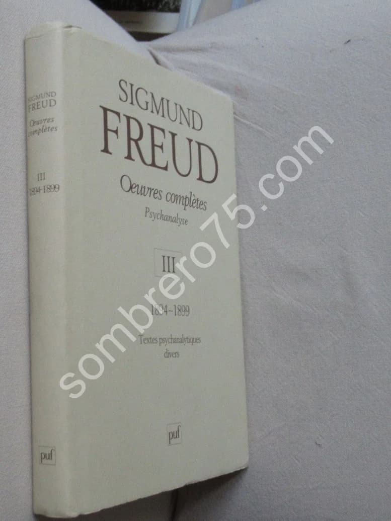 Oeuvres Complètes Psychanalyse III 1894-1899 - Image 2