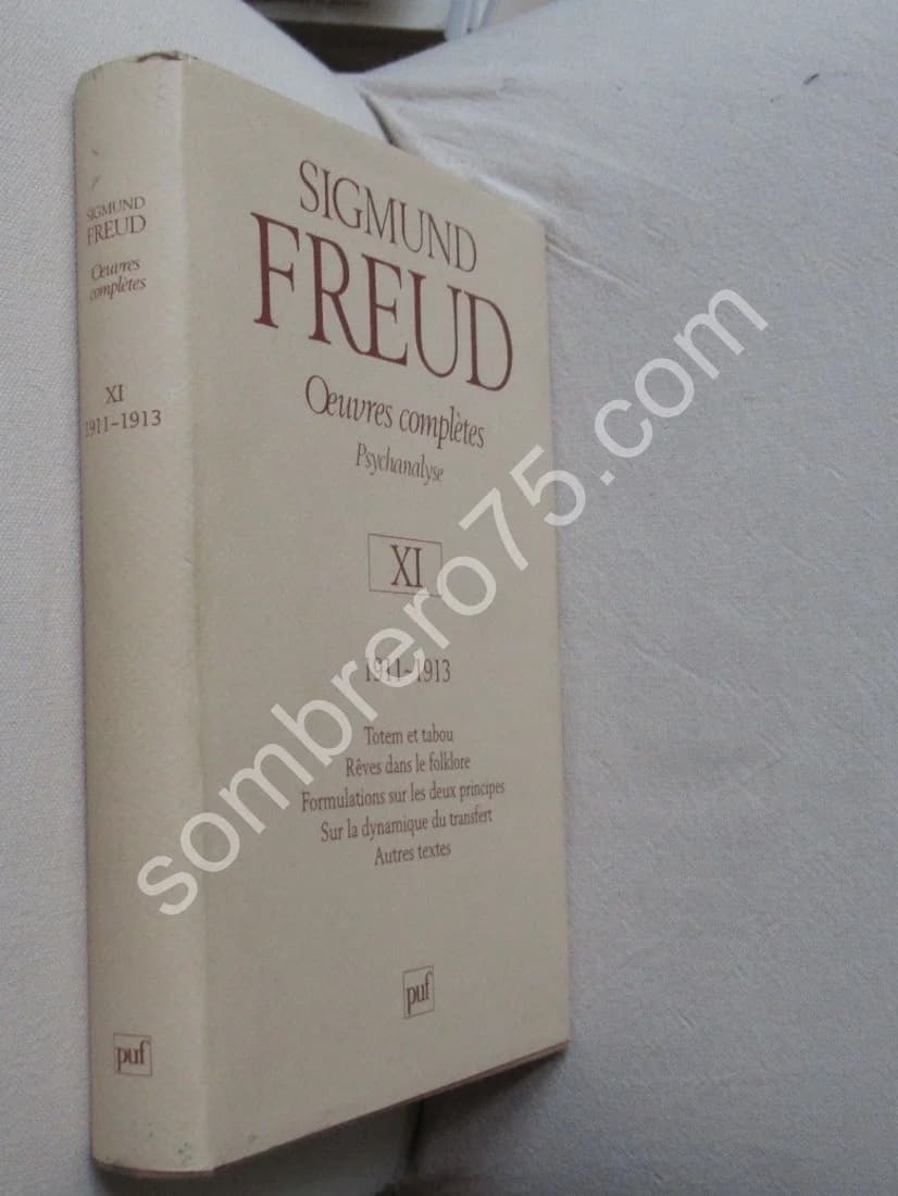 Oeuvres Complètes Psychanalyse XI 1911-1913 - Image 2