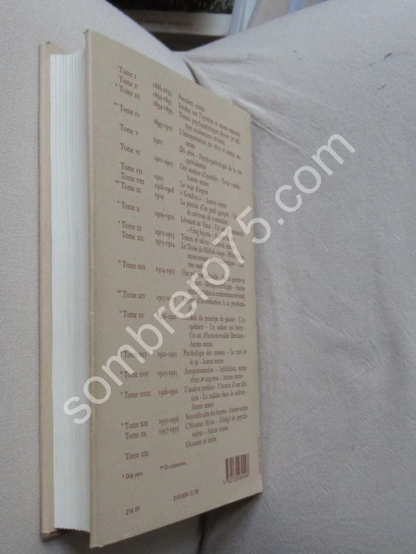 Oeuvres Complètes Psychanalyse XI 1911-1913 - Image 4