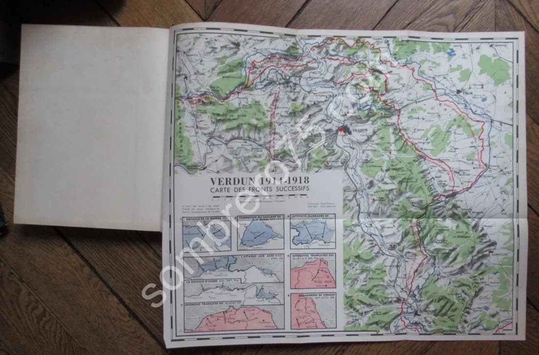Verdun Histoire des Combats qui se sont livrés de 1914 à 1918. J PERICARD - Image 8