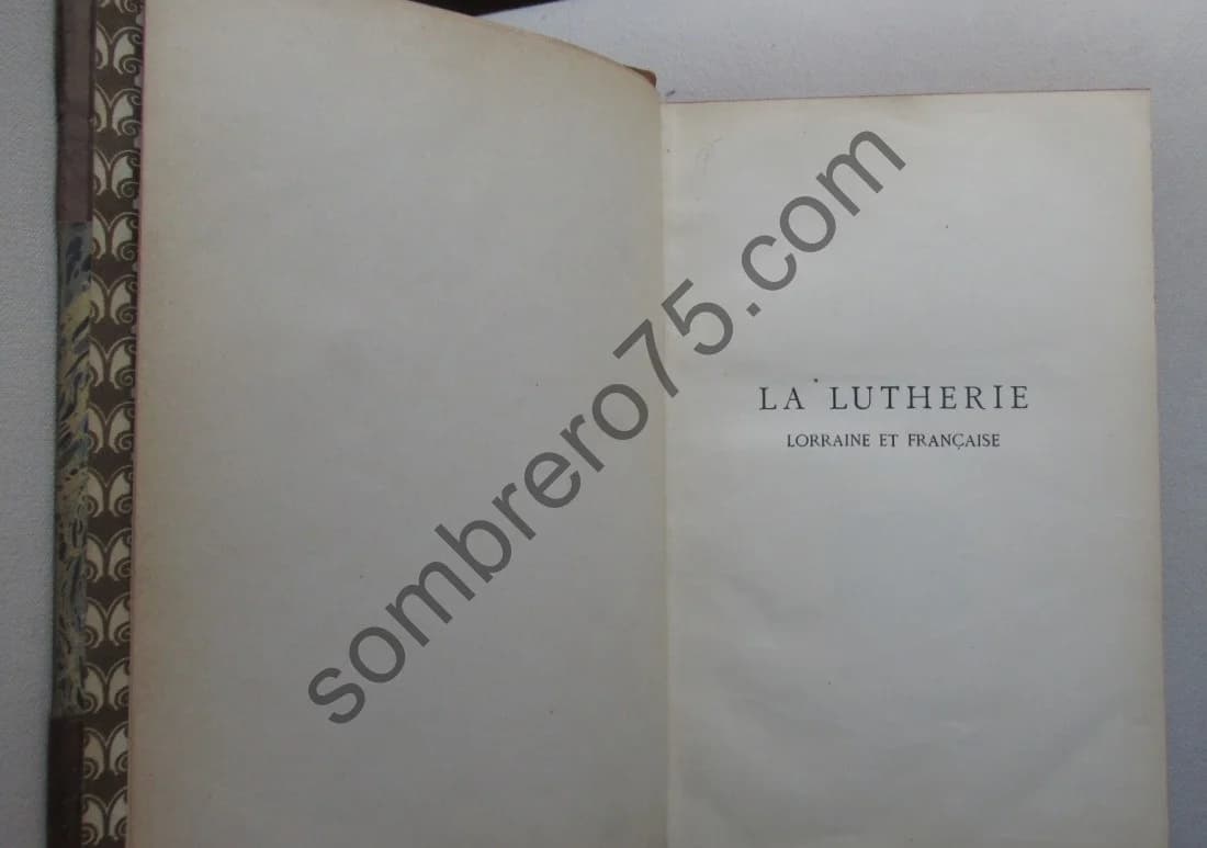 La Lutherie Lorraine et Française depuis ses origines - Image 3