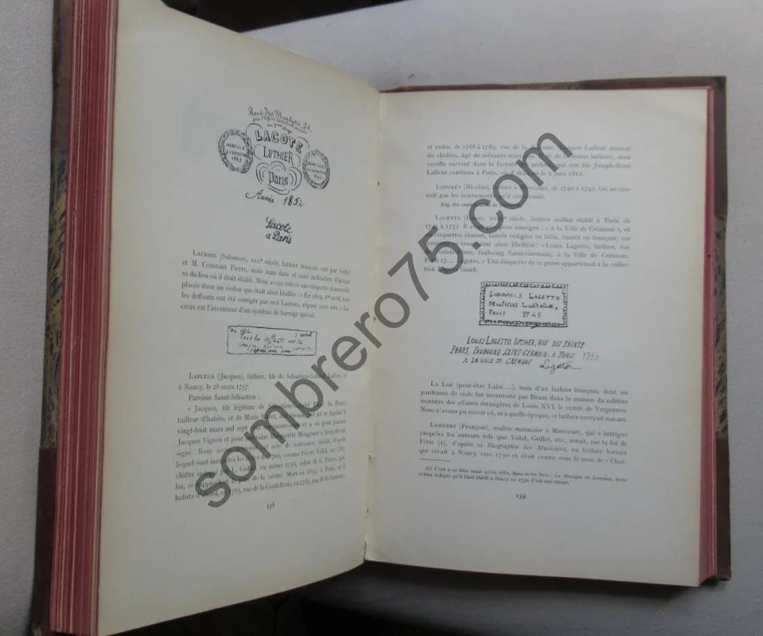 La Lutherie Lorraine et Française depuis ses origines - Image 9