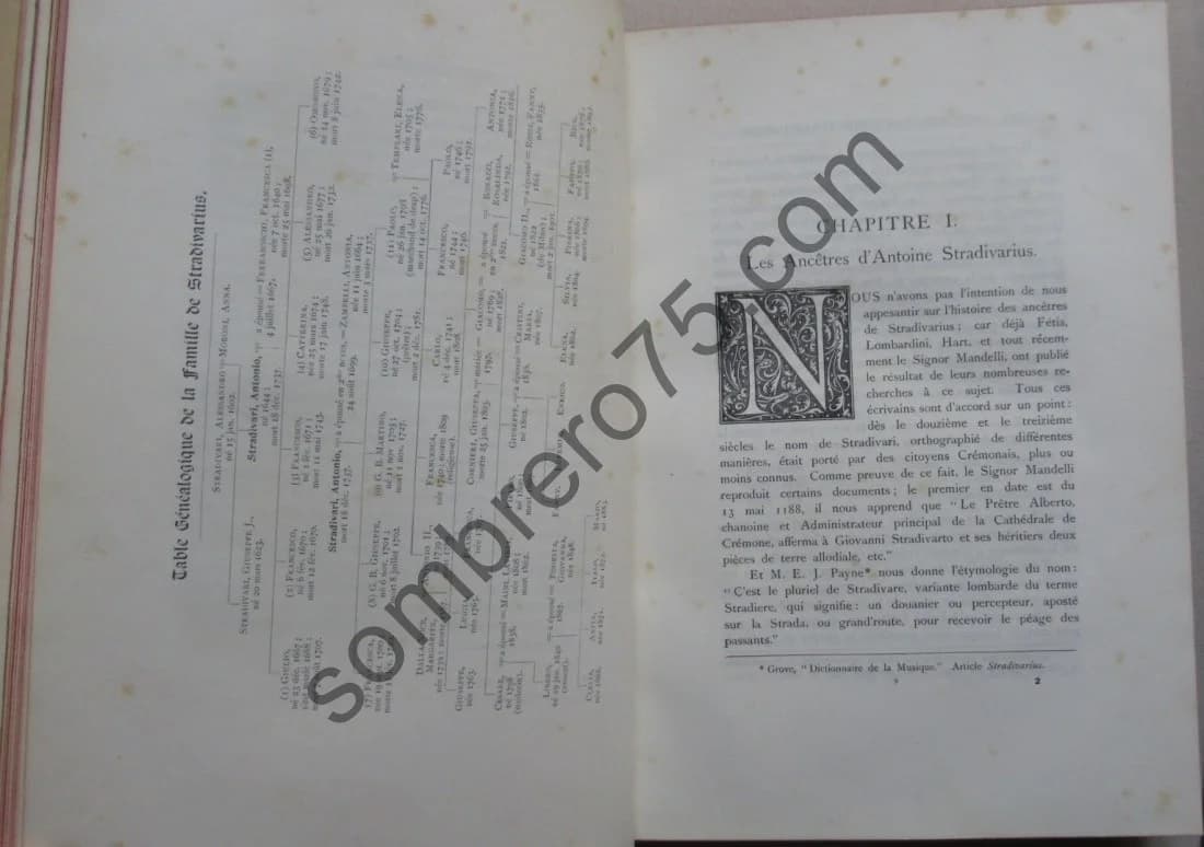 Antoine Stradivarius sa Vie son Oeuvre (1644-1737) - Image 4