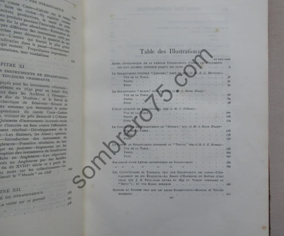 Antoine Stradivarius sa Vie son Oeuvre (1644-1737) - Image 9
