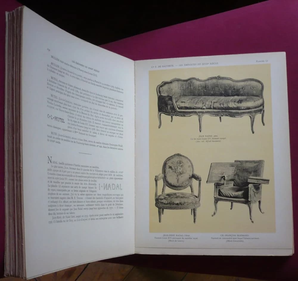 Les Ebénistes du XVIIIe Siècle. Leurs Oeuvres et leurs Marques. De Salverte Fr. 1953 - Image 4