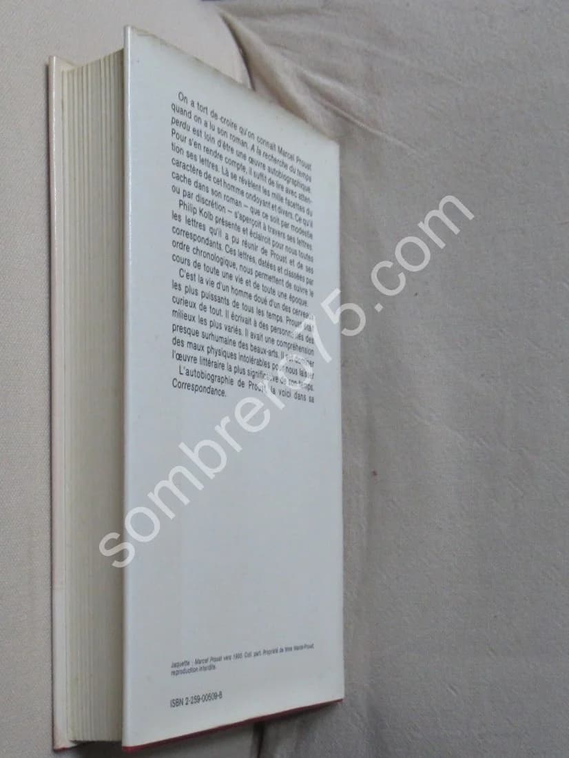 Correspondance de Marcel Proust 1905 - Tome 5. Texte Établi et annoté par KOLB Philip - Image 4