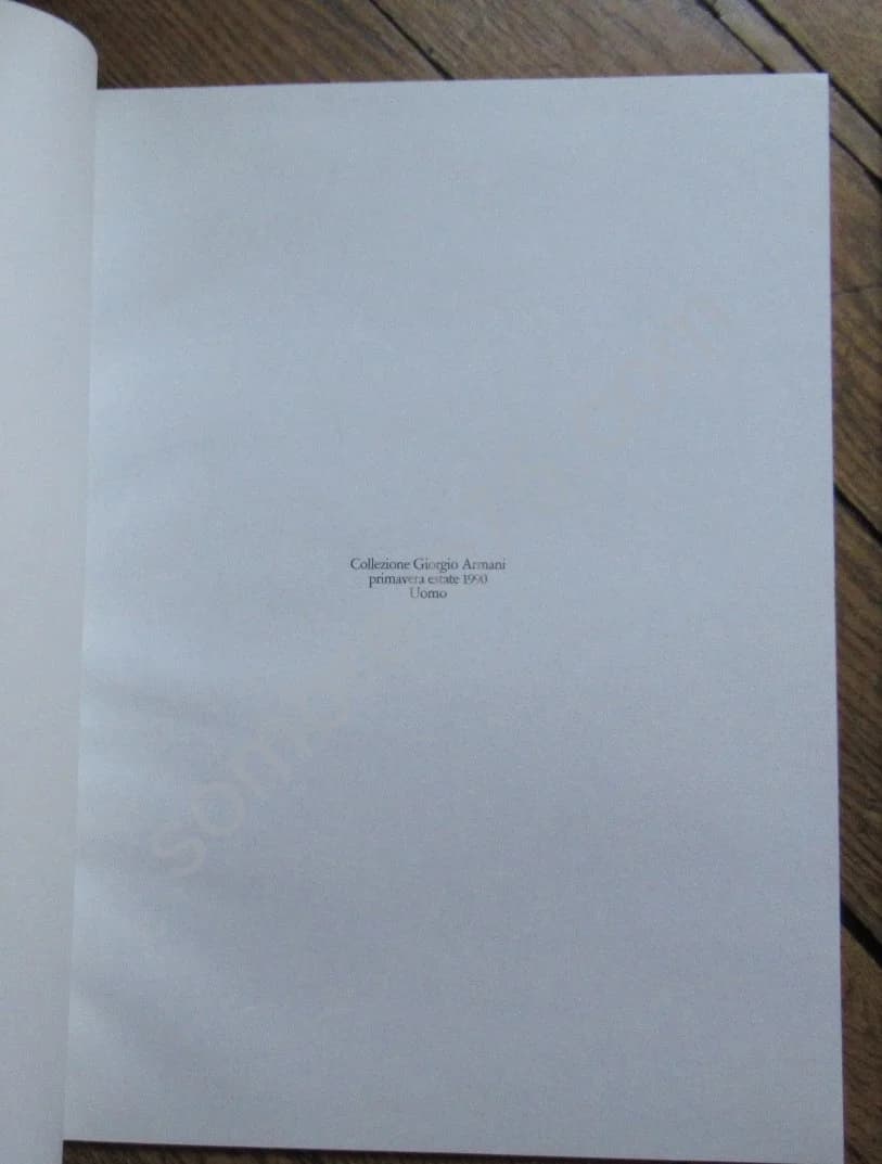Collezione Giorgio Armani primavera estate 1990 Uomo et Donna - 2 Tomes - Image 4