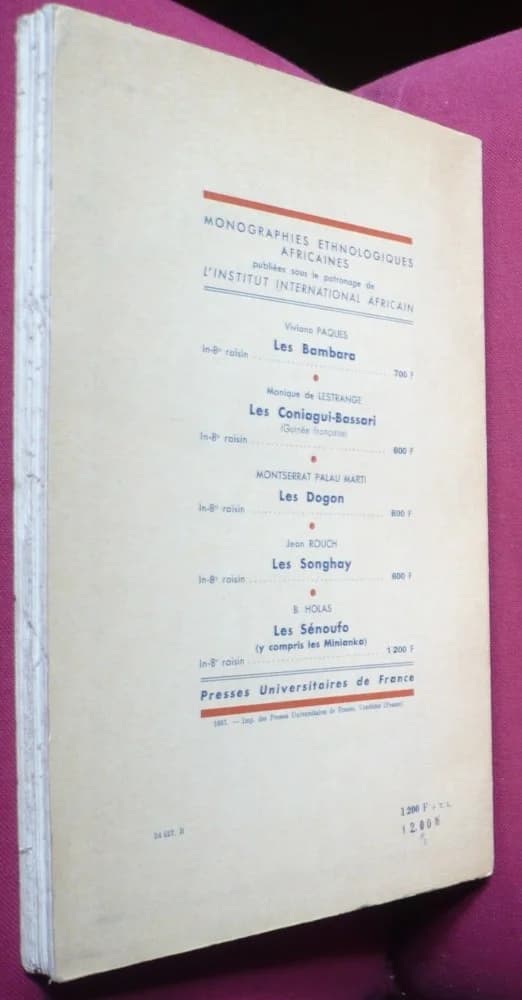 Les Senoufo y compris les Minianka. B. HOLAS - Image 2