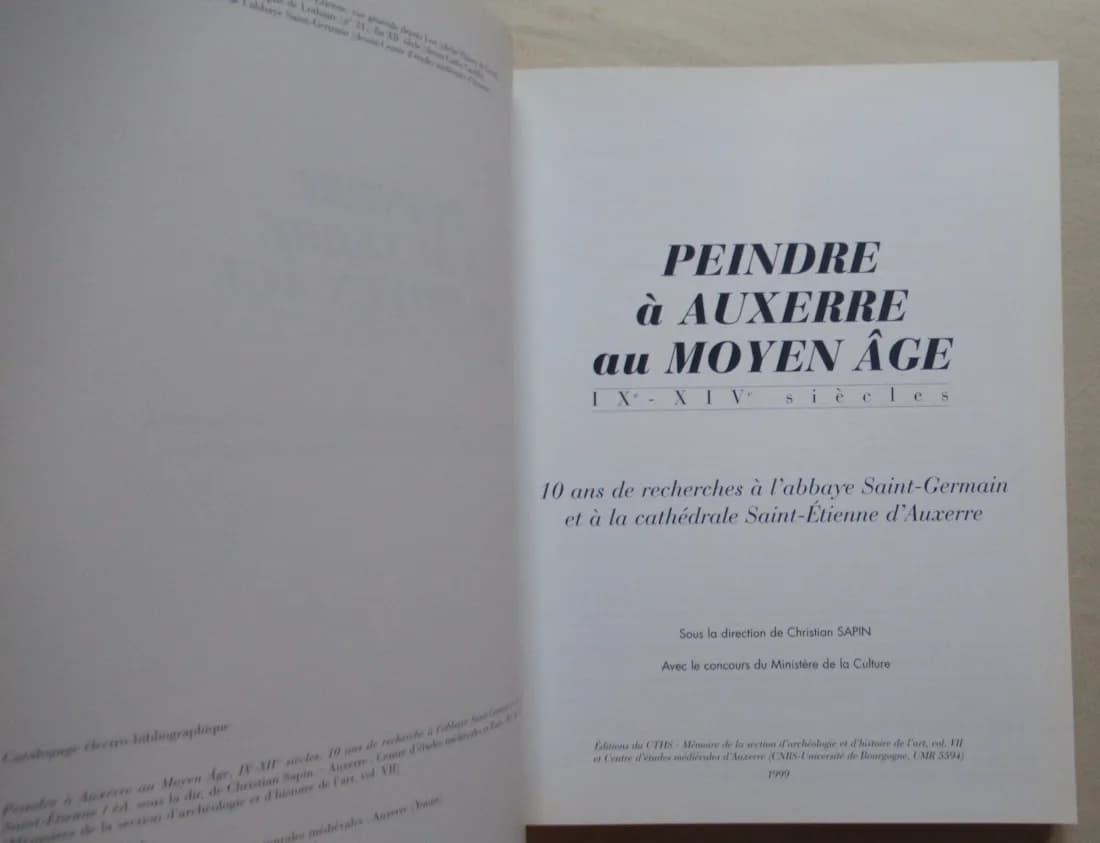 Peindre à Auxerre au Moyen Age. Christian SAPIN - Image 3