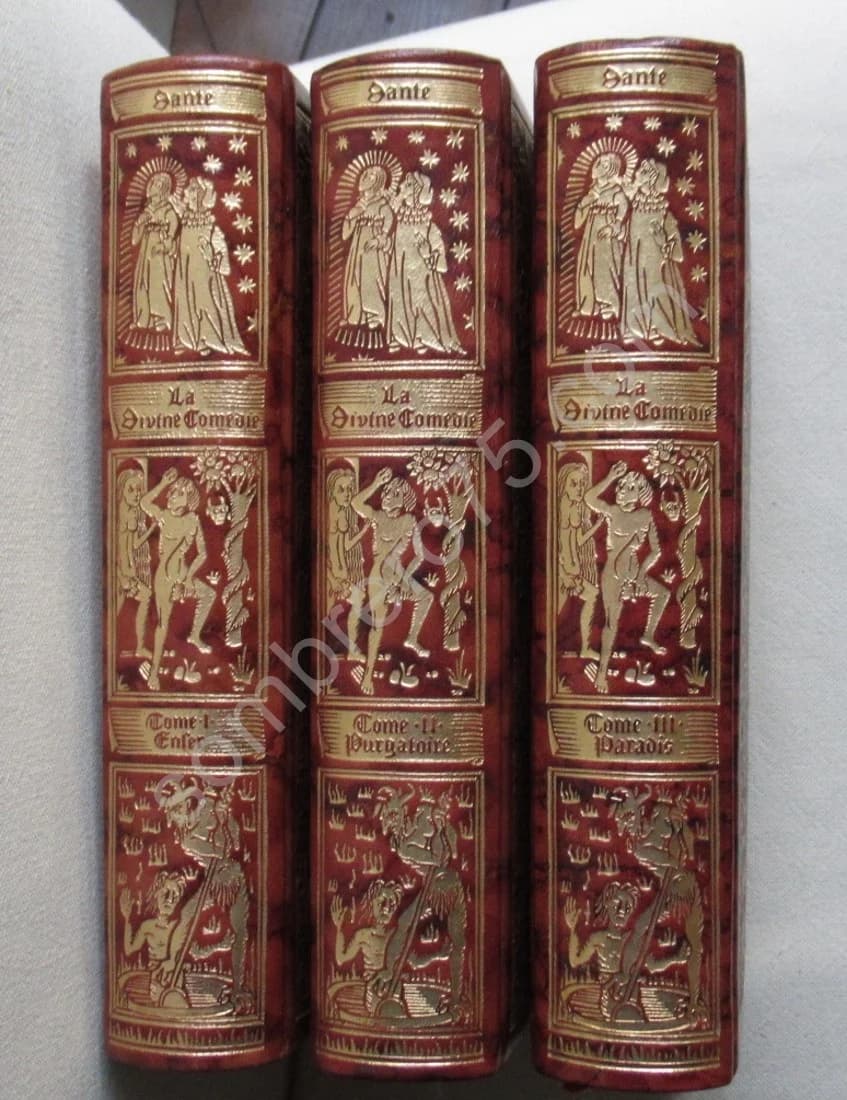 La Divine Comédie - -. 3 volumes