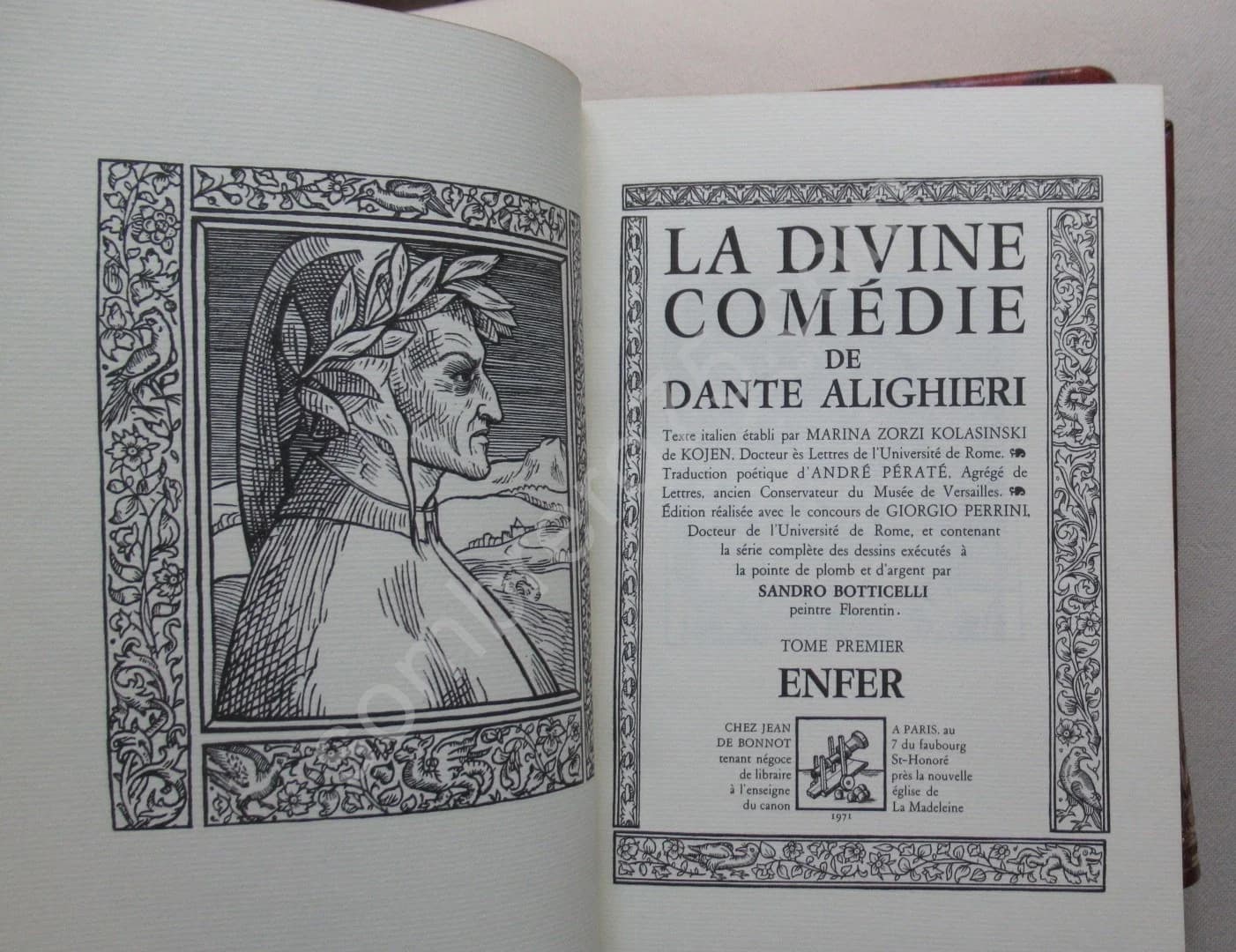 La Divine Comédie - -. 3 volumes - Image 3