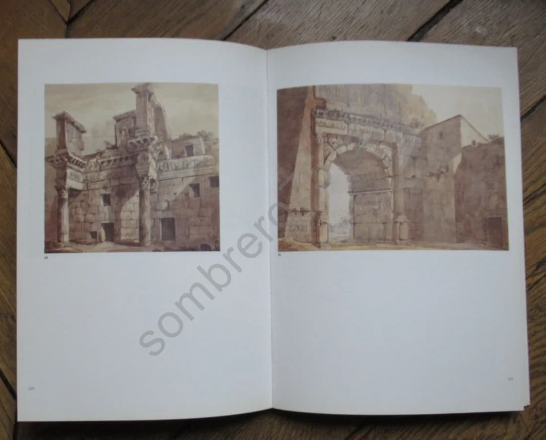 Charles Louis Clérisseau 1721 1820. Dessins du Musée de l'Hermitage - Image 5