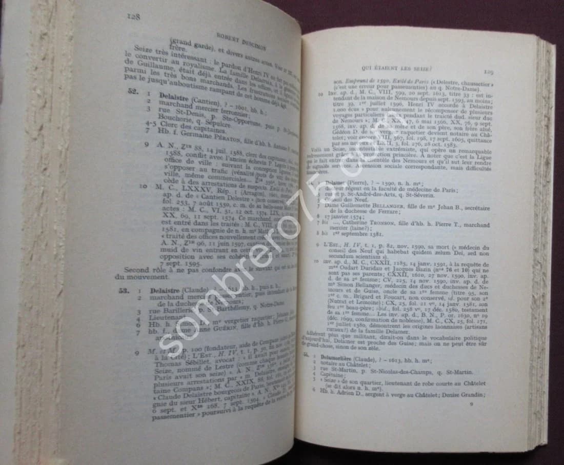 Qui Etaient les Seize ? Mythes et Réalités de la Ligue Parisienne 1585-1594. R Descimon - Image 4