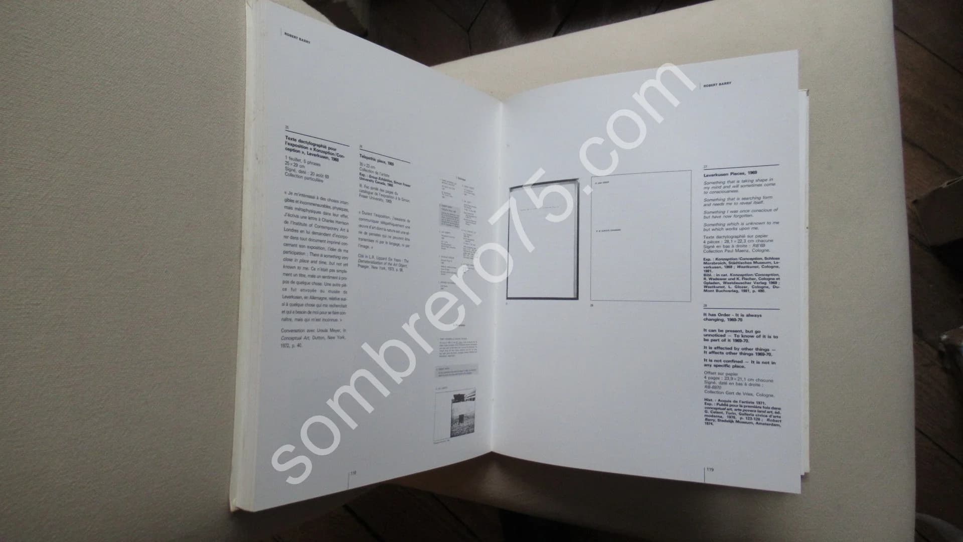 L'Art Conceptuel, une Perspective. Nov. 1989-Fév. 1990 - Image 5