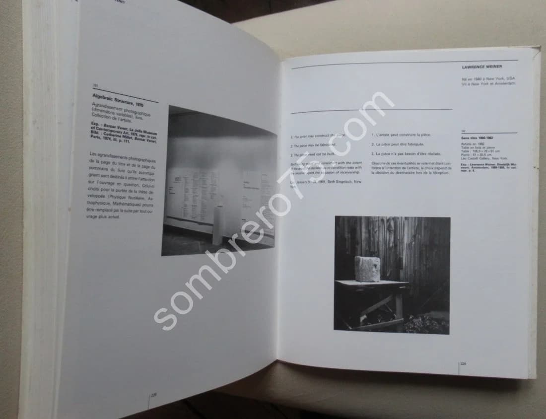 L'Art Conceptuel, une Perspective. Nov. 1989-Fév. 1990 - Image 6