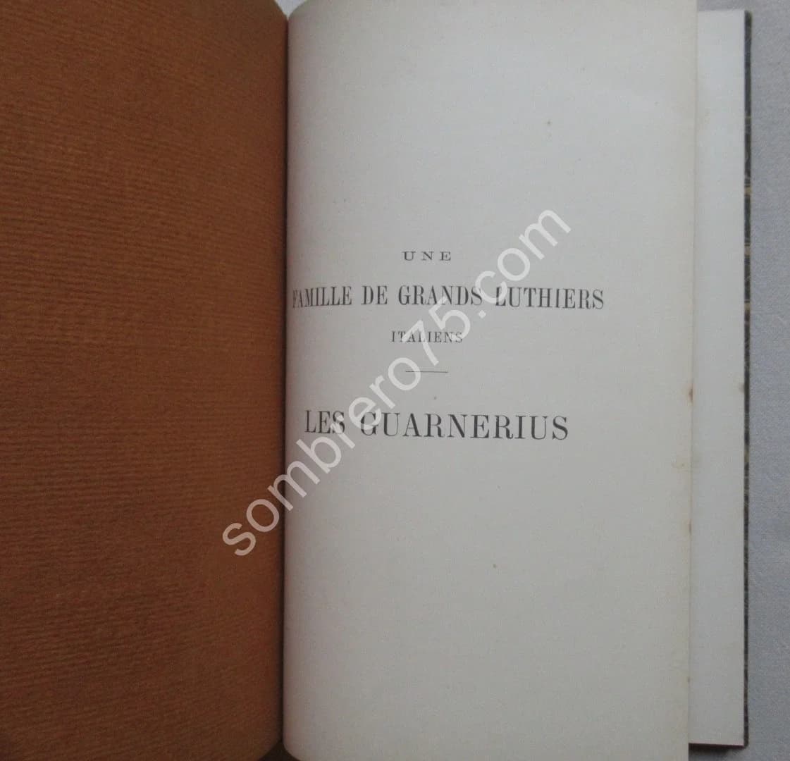 Une Famille de Grands Luthiers Italiens : les Guarnerius. Arthur POUGIN - Image 5