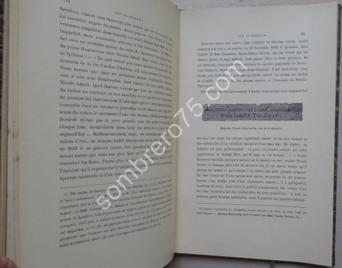 Une Famille de Grands Luthiers Italiens : les Guarnerius. Arthur POUGIN - Image 7