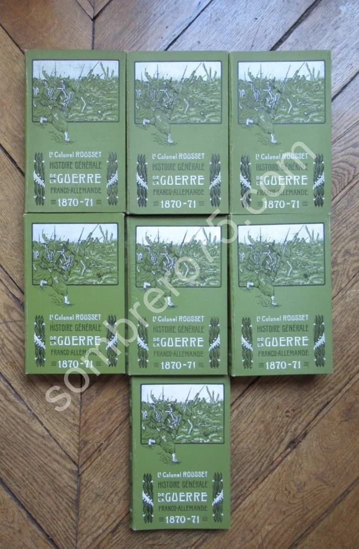 Histoire Générale de la Guerre Franco Allemande 1870-1871. ROUSSET