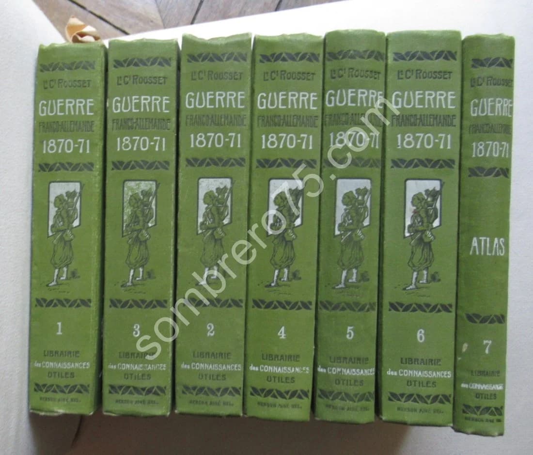 Histoire Générale de la Guerre Franco Allemande 1870-1871. ROUSSET - Image 2