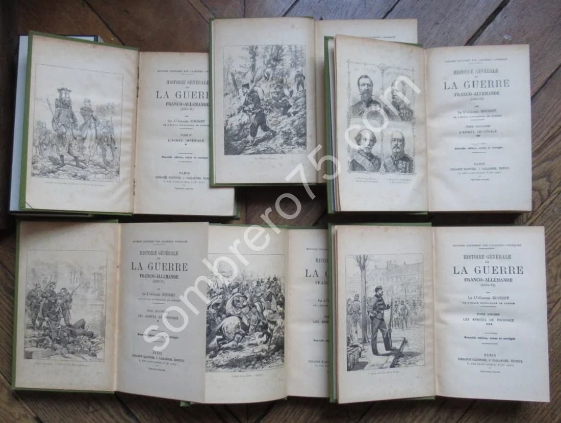 Histoire Générale de la Guerre Franco Allemande 1870-1871. ROUSSET - Image 3