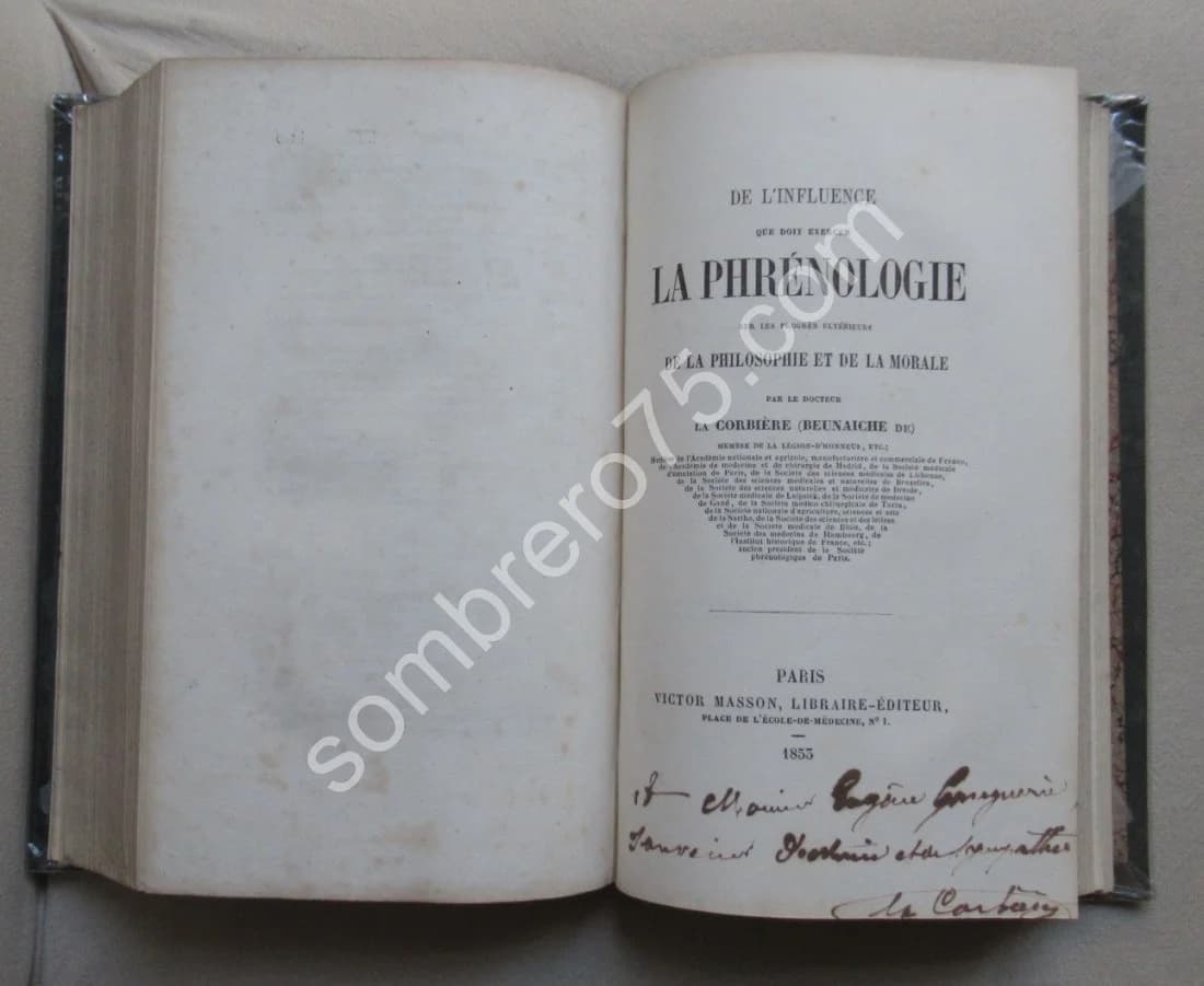 Traité du Froid, de son action et de son emploi. La Phrénologie. 2 vol. en un - Image 7