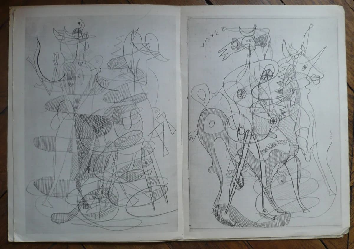 Hesiode Théogonie Eaux Fortes de 1955. Derrière Le Miroir Numéro 71/72 - Image 4