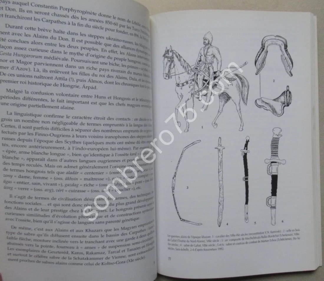 Les Alains Cavaliers des Steppes, Seigneurs du Caucase. Kouznetsov. 1997 - Image 6