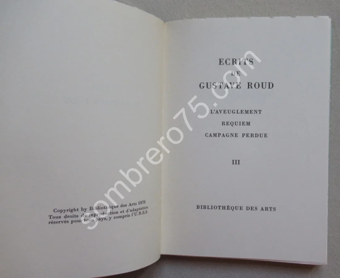 Ecrits de- 3 Tomes - Image 5