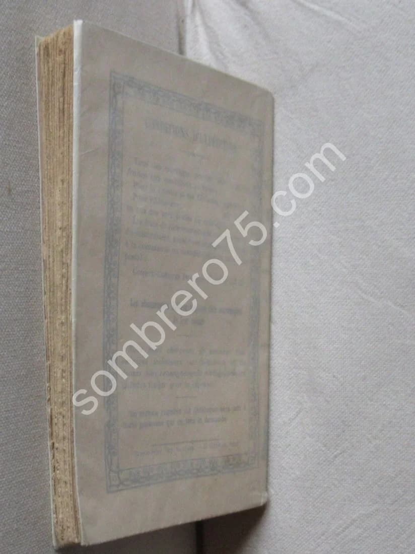 Accordeur et Réparateur de Pianos. M G HUBERSON. 1926 - Image 6