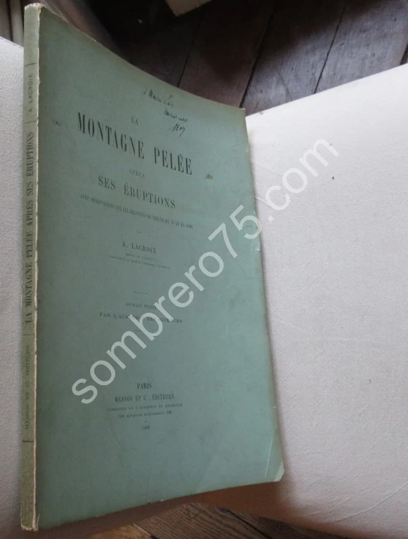 La Montagne Pelée après ses Eruptions. 1908 - Image 2