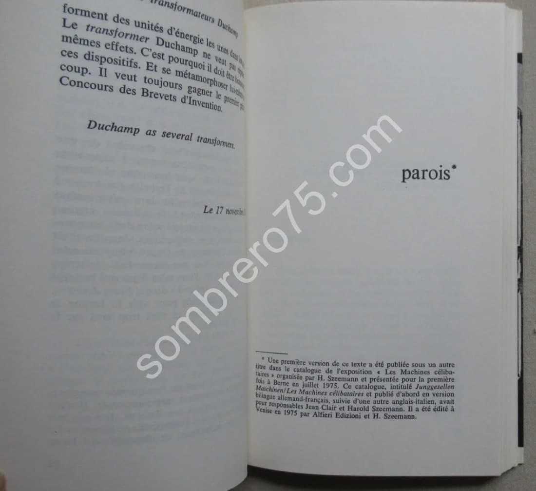 Les TRANS formateurs DUchamp. J F LYOTARD - Image 4