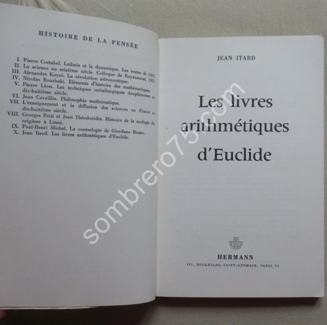 Les Livres Arithmétiques d'Euclide - Image 3