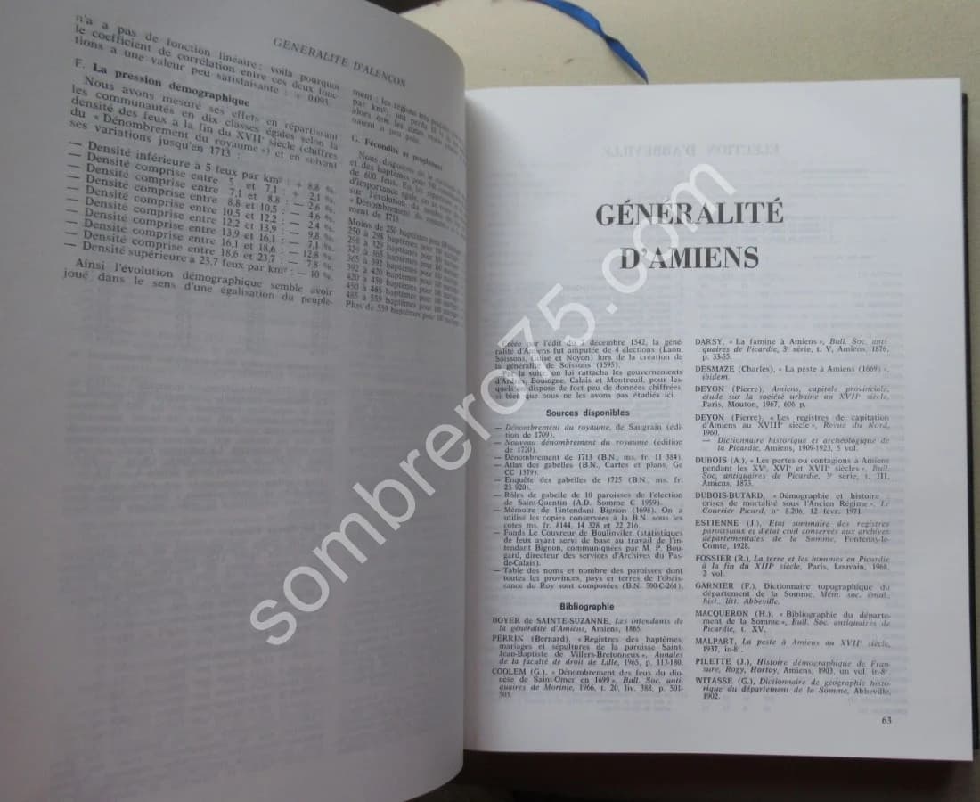 Statistiques Démographiques du Bassin Parisien, 1636-1720 - Image 3