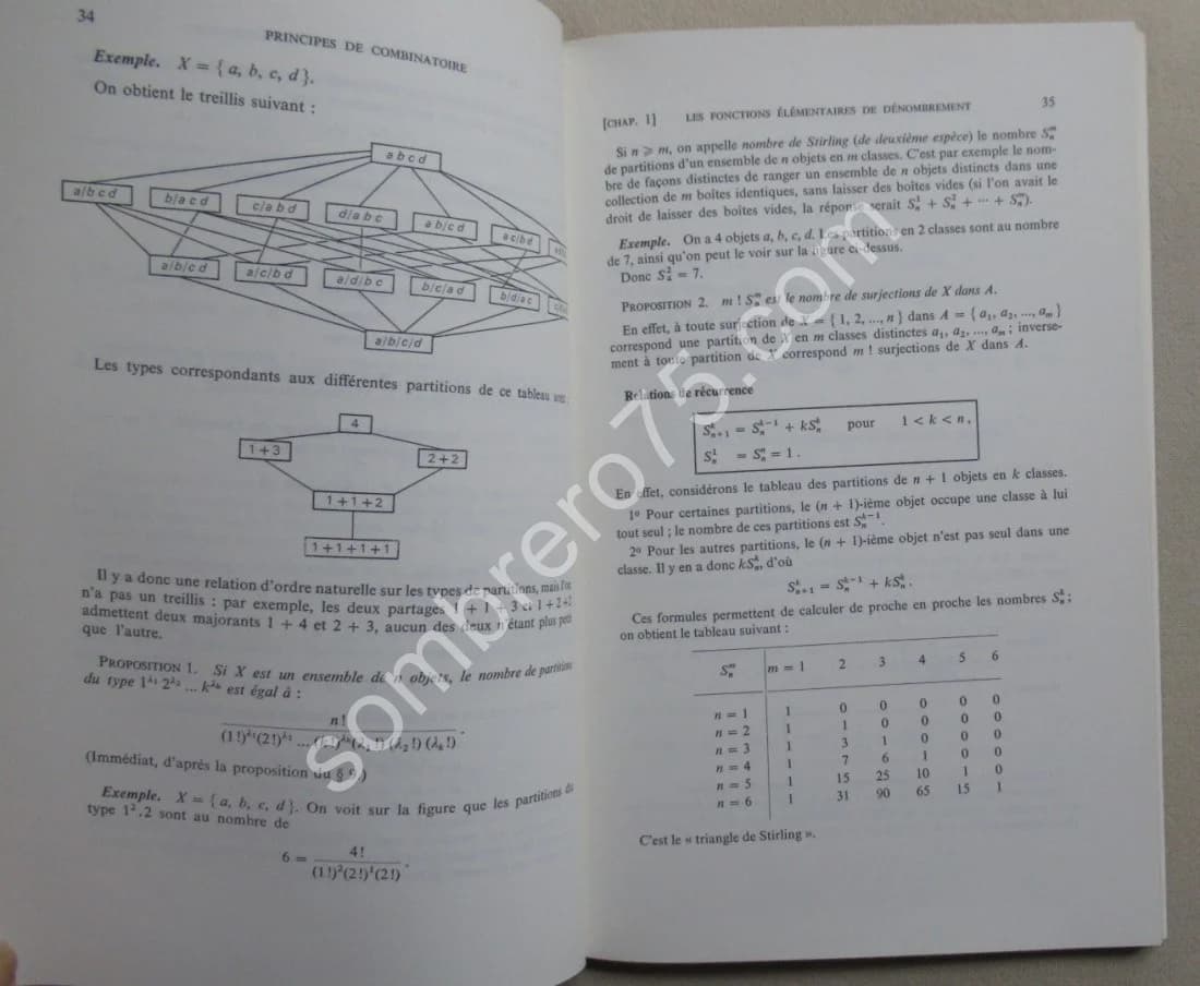 Principes de Combinatoire. C. BERGE - Image 5