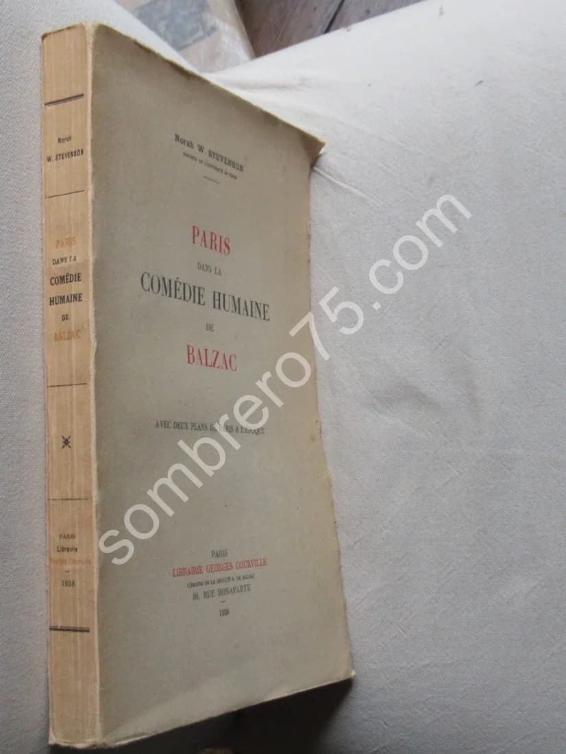 Paris dans la Comédie Humaine de Balzac. Norah Stevenson - Image 2
