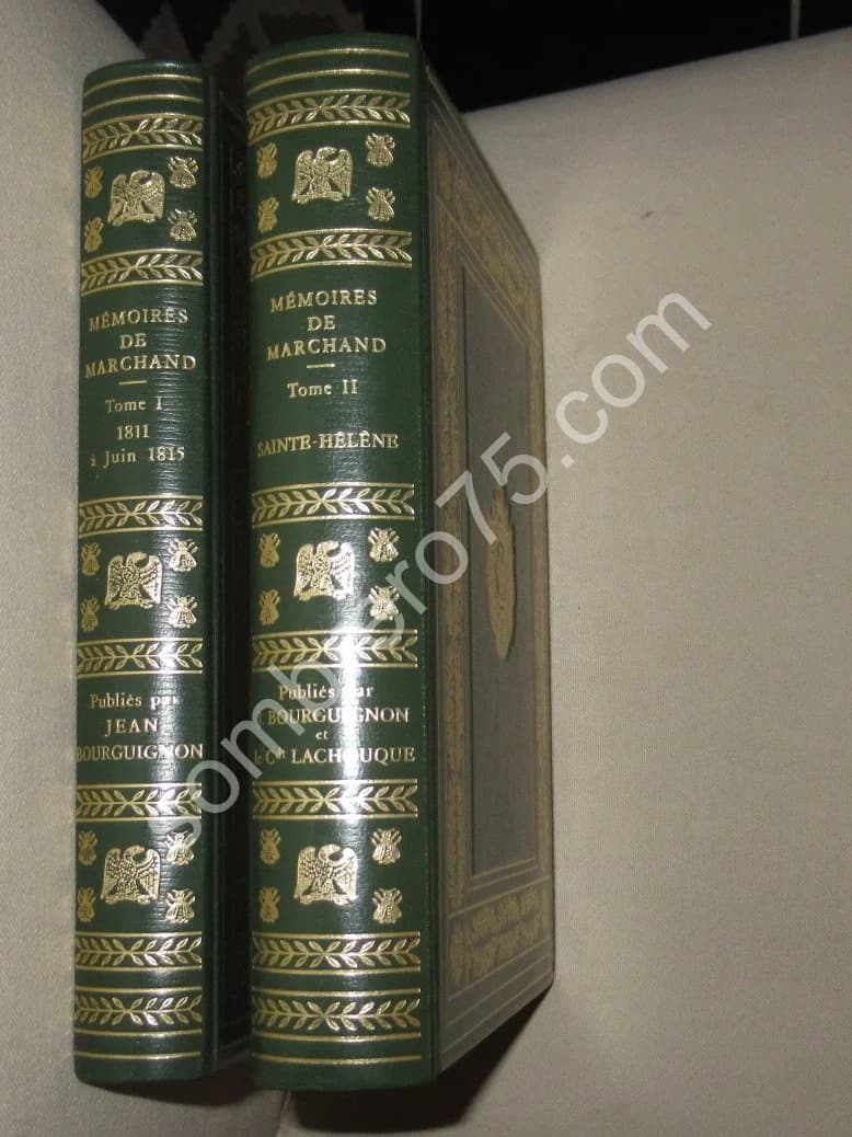 Mémoires de Marchand - 2 Tomes Bibliothèque Napoléonienne - Image 2