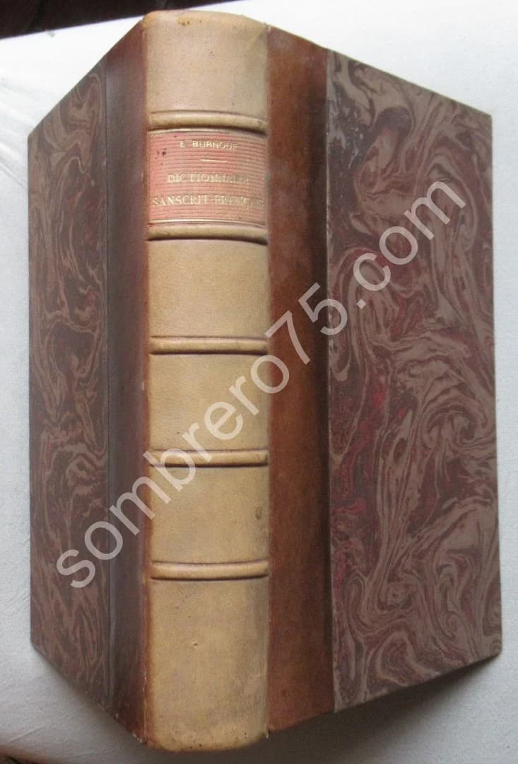 Dictionnaire Classique Sanscrit - Français