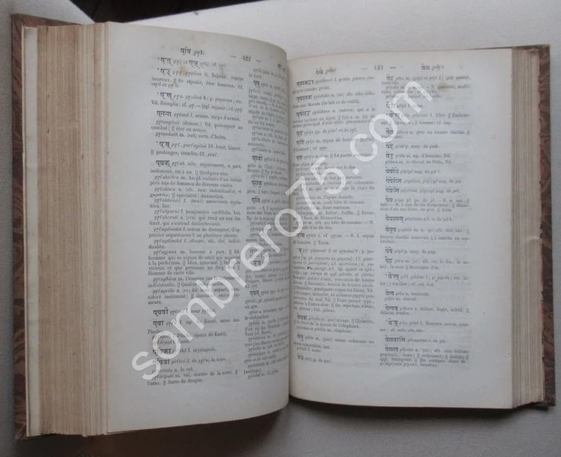 Dictionnaire Classique Sanscrit - Français - Image 4