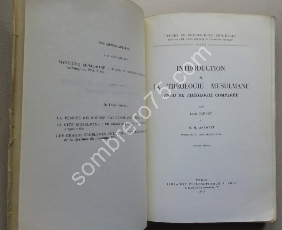 Introduction à la Théologie Musulmane. Essai de théologie comparée - Image 3