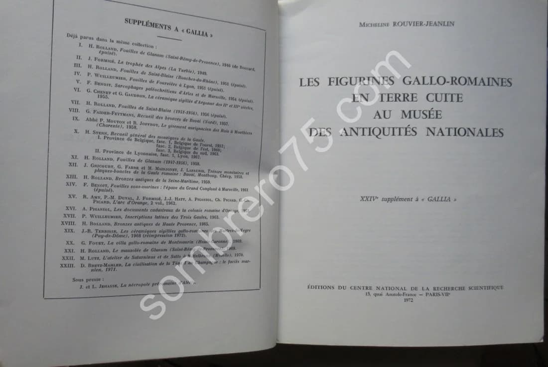 Les Figurines Gallo Romaines en terre cuite au Musée des Antiquités Nationales - Image 3