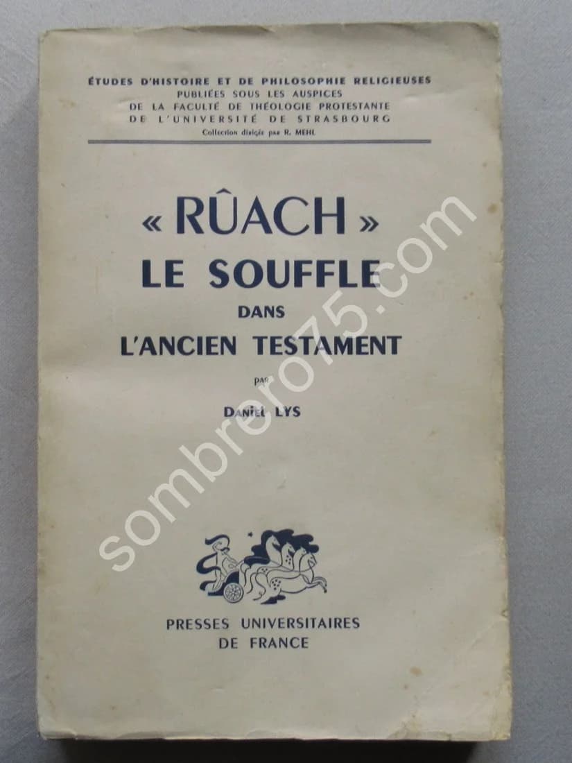 Rûach - Le Souffle dans l'Ancien Testament