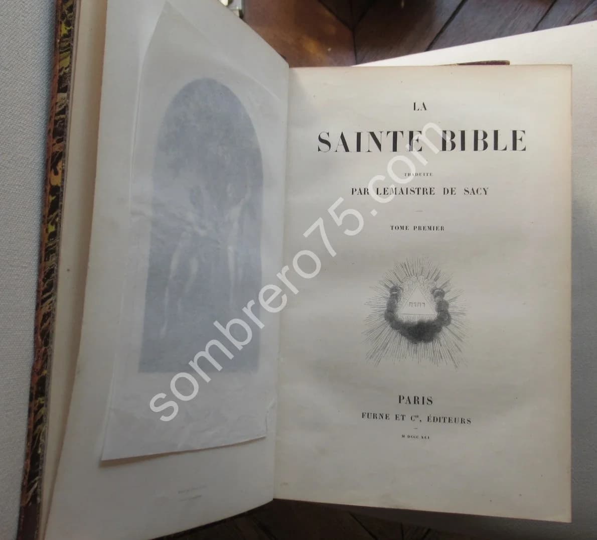 La Sainte Bible - 4 Tomes. LEMAISTRE DE SACY - Image 2