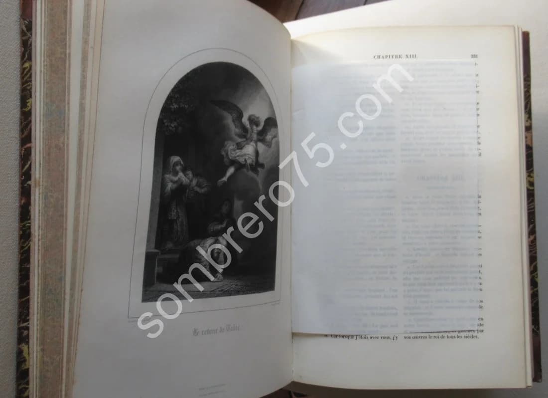 La Sainte Bible - 4 Tomes. LEMAISTRE DE SACY - Image 5