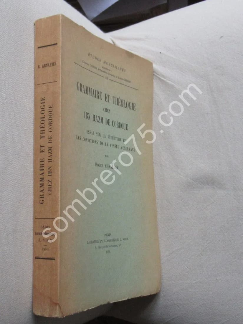 Grammaire et Théologie chez Ibn Hazm de Cordoue - Image 2
