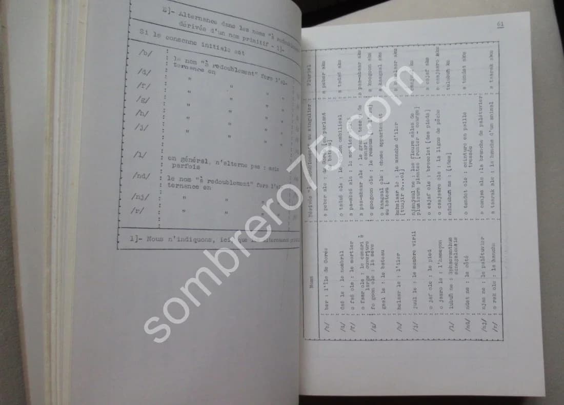 Dictionnaire Sereer Français (différents dialectes). 6 Tomes. Léonce CRETOIS - Image 5